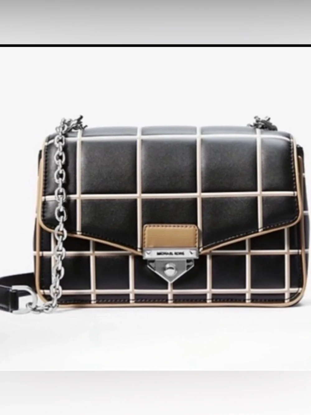 Michael Kors “Soho” Large Quilted Leather Shoulder Bag NWT